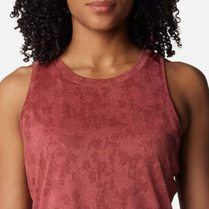 Débardeur blanc pour femme de qualité supérieure, coupe ajustée, en coton et élasthanne, pour tenue décontractée et fitness, fournisseur OEM de marques privées - Product Image 4