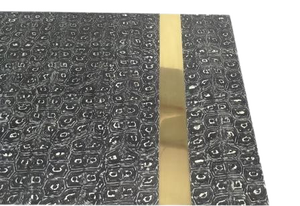 โต๊ะกาแฟดีพีซี รุ่นโมเดิร์น ลักชัวรี่ ลายหนังปลาฉลาม รุ่น 0055 - Product Image 6