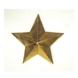 Adornos colgantes de estrella metálica de color azul para decoración navideña del hogar. - Product Image 3