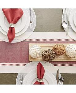 Fienile Dobby Stripe Runner da tavolo, 13 "x 108" | Importazioni di Design - Product Image 4