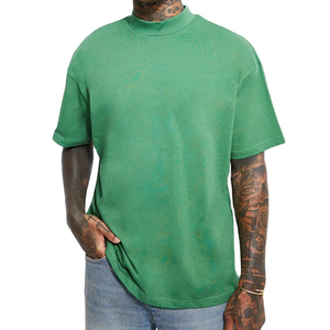 T-shirts personnalisés pour hommes, design de logo personnalisé sur le devant, coupe classique, manches courtes, imprimé animalier sportif, col rond, qualité supérieure - Product Image 5