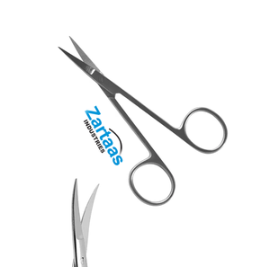 Ciseaux chirurgicaux IRIS FINE de haute qualité, pointe acérée/courbée, 11 cm – Fabricant et exportateur d'instruments chirurgicaux - Product Image 2