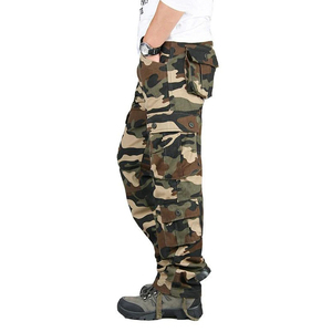 2026 New High Demand Lightweight Polyester/Cotton Men's Camopants Custom Print Mid <b>Hip</b> Hop Casual Jogger Trousers - Product Image 3