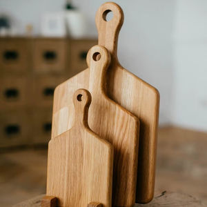 Planche à découper rectangulaire multi-tailles de style luxueux, épaisseur 1,5 cm, pour fromage et légumes, compatible lave-vaisselle - Product Image 1