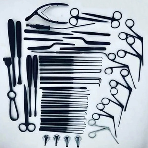 Ensemble d'instruments de tympanoplastie couleur noire 29 pièces, instruments de micro-chirurgie auriculaire ORL otologie, kit de micro-chirurgie auriculaire - Product Image 3