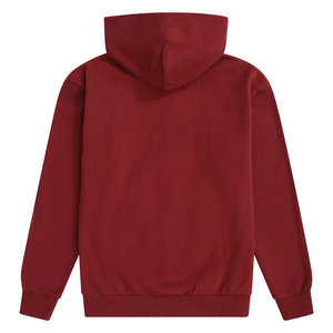 Red Color Men's Plus Size Street Style Hoodies Long Sleeves Zipper Up Casual Wear Jogging Running Hoodies With Kangaroo Pockets - Product Image 2