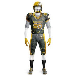 Jersey de Fútbol Americano Personalizado para Adultos, Tallas Grandes, Impresión por Transferencia de Calor, Anti-Pilling, Ligero, Transpirable, Uniforme de Equipo para Invierno - Product Image 5