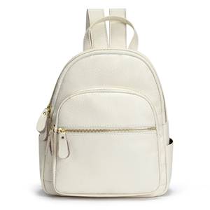 Mini Mochila de Cuero Genuino de Diseñador para Mujer, Mochila Pequeña Personalizada de Piel de Vaca, Bolso de Viaje de Lujo para Damas LSBP-0021 - Product Image 3