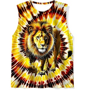 Tops Tanktops 100% cotton s/j 160 gsm solid color, colorful, digital print casual style printed casual supplier from Bangladesh. - Product Image 5