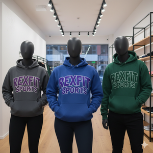 Sudaderas con capucha de corte y confección, estilo urbano, fabricante líder, con pedrería personalizada, logotipo serigrafiado, hombros caídos, efecto desgastado por el sol, con cremallera - Product Image 6