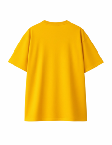 Camiseta de Algodón Grueso de Alta Calidad con Estampado Gráfico 'Jesus Is Still King' para Hombre, Estilo Urbano Cristiano, Hombros Caídos, Color Amarillo - Product Image 3