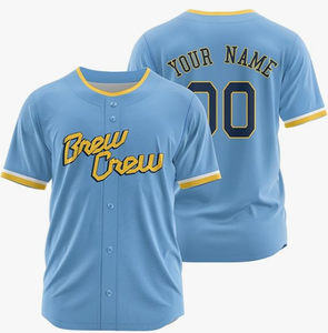 Uniforme de Béisbol Personalizado OEM, Transpirable, con Diseño Cosido, Impresión Digital por Sublimación, Conjunto de Uniforme de Equipo, Ropa Deportiva al por Mayor - Product Image 1