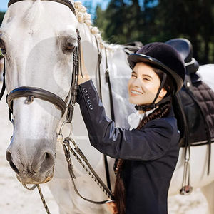 Fouet d'équitation Premium SHER SONS SPORTS, manche en fibre de verre/PVC, poignée en cuir/PU, antidérapante, pour l'entraînement quotidien et l'équitation, durable - Product Image 5