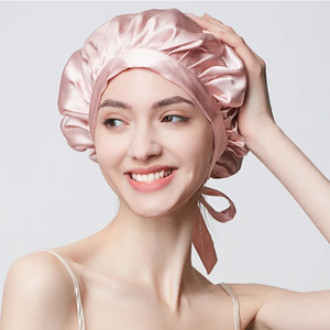 Polyester Hair <b>Bonnet</b> for Women Outdoor Sleeping Cap Luxury Night Turban Head Wrap Hair Protection All Seasons - Product Image 1