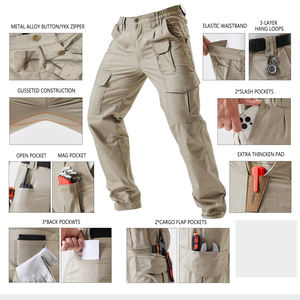 Pantalones de Senderismo para Hombre, Transpirables, de Secado Rápido, Elásticos, Impermeables, Ligeros, para Ciclismo y Trekking - Product Image 3
