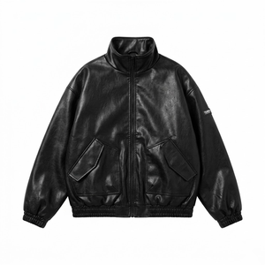 Custom Men's Oversized <b>Leather</b> Jacket <b>High</b> Grade | Breathable Stylish <b>Top</b> Demanded Clothing Manufacturer - Product Image 1