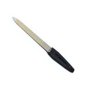 Lime à ongles professionnelle en métal noir pour doigts et pieds, double extrémité, outil de manucure et pédicure, en acier inoxydable - Product Image 5