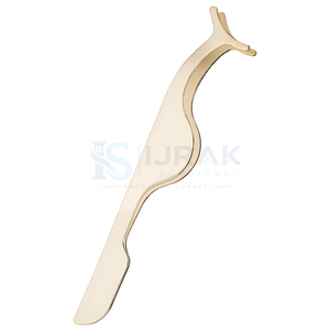 Pince à épiler chirurgicale de précision Ijrak en acier inoxydable à pointe lisse pour extensions de cils et application de maquillage des yeux - Product Image 4