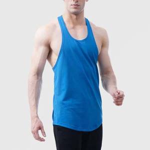 Custom Style Men's Plus Size Cotton Tank Tops Breathable Workout Vest for Summer Streetwear Casual Summer Tank Tops - Product Image 3