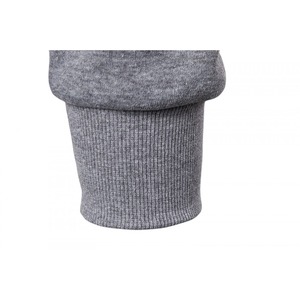 Sweat à capuche zippé en molleton de coton pour homme, broderie sur la capuche, motif uni, printemps automne, logo personnalisé OEM ODM - Product Image 4