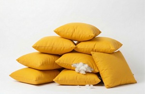 Modern Solid Cotton Cushion Cover Premium Soft <b>Pillow</b> Cover For <b>Sofa</b> Bed Living Room Home Decor Stylish Minimal Fabric Design - Product Image 2