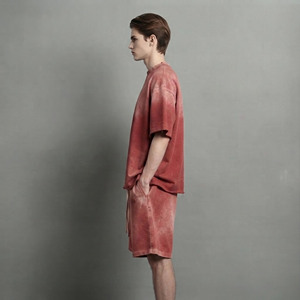 Offre Spéciale – Survêtements Homme Décontractés Simples et Personnalisés, Coupe Droite, Col Rond, Couleur Unie, Écologiques, Respirants, Style Streetwear, Confortables pour l'Été - Product Image 3