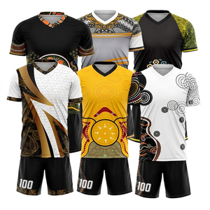 เสื้อฟุตบอลแบบกำหนดเองสำหรับผู้ชาย เสื้อฟุตบอลระบายอากาศได้ดี ผู้ผลิต OEM - Product Image 6