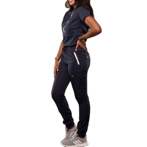 Comprar nuevo estilo de uniforme de las mujeres Scrubs conjuntos de moda con estilo al por mayor personalizado médico enfermera uniforme de manga corta para las mujeres - Product Image 2