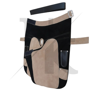 Wholesale Luxury Heavy-Duty Reusable Farrier <b>Apron</b> Buckle Custom Blacksmith Hospital Use Horse Shoeing Durable Genuine Leather - Product Image 4