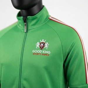 Chaqueta Deportiva de Entrenamiento para Hombre, Resistente al Agua, con Cierre Completo, de Secado Rápido, al por Mayor - Product Image 6