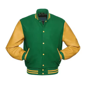 Veste universitaire personnalisée pour l'exportation mondiale, avec broderie et boutons-pression pour marques privées - Product Image 2