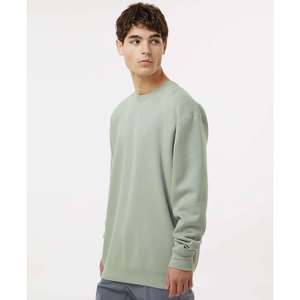 Men's Oversized Winter Sweatshirt Trendy Drop Shoulder Heavy Fleece Crewneck Loose Fit Pullover <b>Jumper</b> Top Sweatshirt - Product Image 2