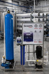 ระบบกรองน้ำ RO พรีเมียม Seazen 250 ลิตรต่อชั่วโมง อุปกรณ์กรองน้ำเชิงพาณิชย์ พร้อมตัวเครื่องทำจาก FRP และสแตนเลส - Product Image 2