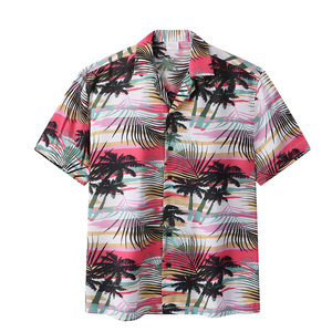 T-shirt hawaïen pour homme de qualité supérieure, dernier style, vente chaude, léger, respirant, logo/couleurs personnalisés - Product Image 5