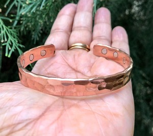 High Quality Solid <b>Copper</b> Bracelets & Cuffs Pure <b>Copper</b> Non-Toxic Customizable Design Women's Gift Set Rose Gold Plated <b>Copper</b> A - Product Image 6