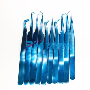 ชุดแหนบต่อขนตา RMI Shin Blue Plasma สแตนเลสสตีล ปลายเรียบละเอียด ขนาด 10 มม. สำหรับต่อขนตา - Product Image 4