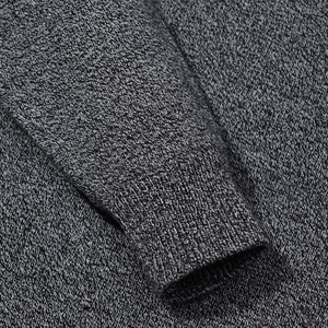 Pull à col rond pour homme, 100% coton, motif à pois, manches longues, doux, respirant, décontracté, pour l'hiver - Product Image 4