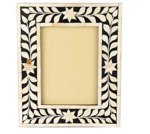 Customized Size Color Resin Photo <b>Frame</b> Bone Inlay Accent Letterpress <b>Printing</b> LAMETIERARTZ Brand Model LMA43-Wholesale Indian - Product Image 3