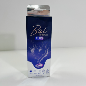 Boîte d'emballage de luxe en feuille d'argent 370 g/m² pour cosmétiques et cadeaux |   Gaufrage, impression personnalisée 6 couleurs, pelliculage - Product Image 5