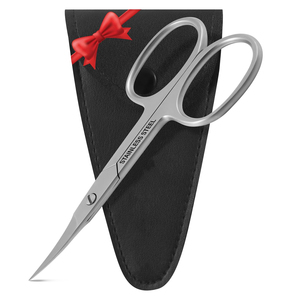 Tijeras de Manicura Curvas de Acero Inoxidable con Mangos de Acero, Servicio OEM ODM, Personalizadas, Nueva Llegada, Precio al por Mayor - Product Image 1