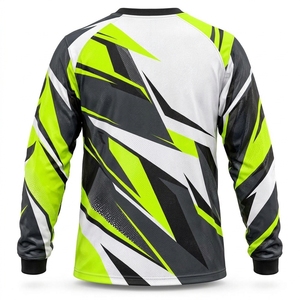 Maillot de motocross MX de qualité supérieure, conçu avec un matériau polyester à séchage rapide, gestion de l'humidité, vêtements de sport - Product Image 2