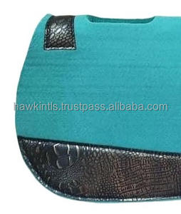 Hot Selling High Quality Durable Western Wool <b>Felt</b> Saddle <b>Pad</b> Custom Contoured for Horse Riding Best Price - Product Image 5