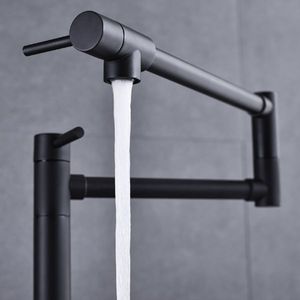 Robinet de cuisine en forme de pot à poignée étendue avec un design unique - Product Image 4