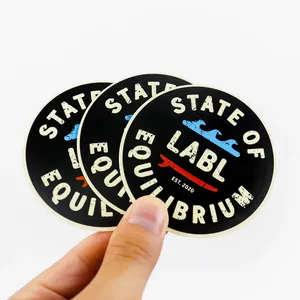 Etiquetas Adhesivas de Vinilo Resistentes al Agua, con Corte Personalizado, Estampado Dorado e Impresión UV para Empaquetado Industrial - Product Image 6