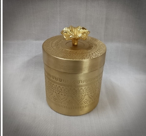 Luxury Heritage Brass Jar for <b>Wedding</b> - Product Image 2
