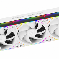 Refroidisseur de processeur liquide AIO Thermalright Peerless Vision 360 BLANC avec écran de 3,95 pouces, pompe 3000 tr/min, LGA1851 AM5, kit de système de jeu pour ordinateur de bureau