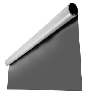 Pavimento da Ballo Portatile 6.6x11.8ft, Spessore 0.06in, in PVC Vinilico Nero/Grigio Reversibile Antiscivolo per Sport - Product Image 1