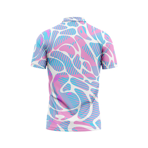 เสื้อโปโลกอล์ฟ ชุดกีฬาแบบกำหนดเอง ชุดเทนนิสและพิคเคิลบอล รับผลิตแบบ OEM และ ODM ชุดทีม ผ้าสแปนเด็กซ์/โพลีเอสเตอร์ แห้งเร็ว ระบายอากาศได้ดี - Product Image 2