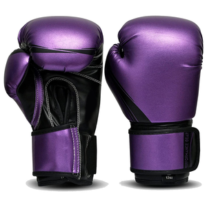 Guantes de Boxeo Profesionales de Cuero Vacuno de 16 oz con Cierre de Velcro, Moldeados a Mano de Alta Densidad, para Kick Boxing, Sanda, MMA, Entrenamiento, Absorción de Humedad - Product Image 2