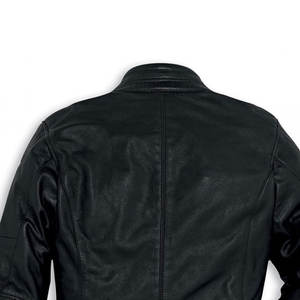 Chaqueta de Cuero Genuino para Mujer, Nueva Moda 2026, Color Sólido, Estilo Casual, Transpirable y Tejida - Product Image 6